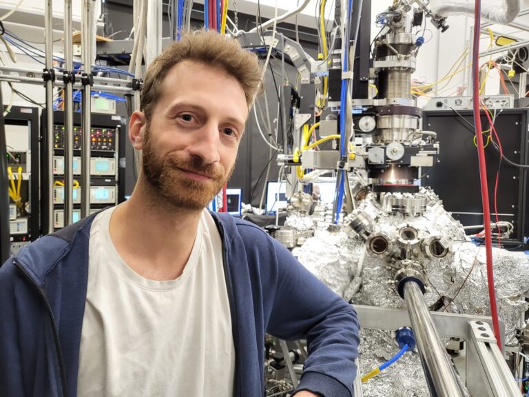 Matteo Michiardi worked with Andrea Damascelli on this spintronics discovery