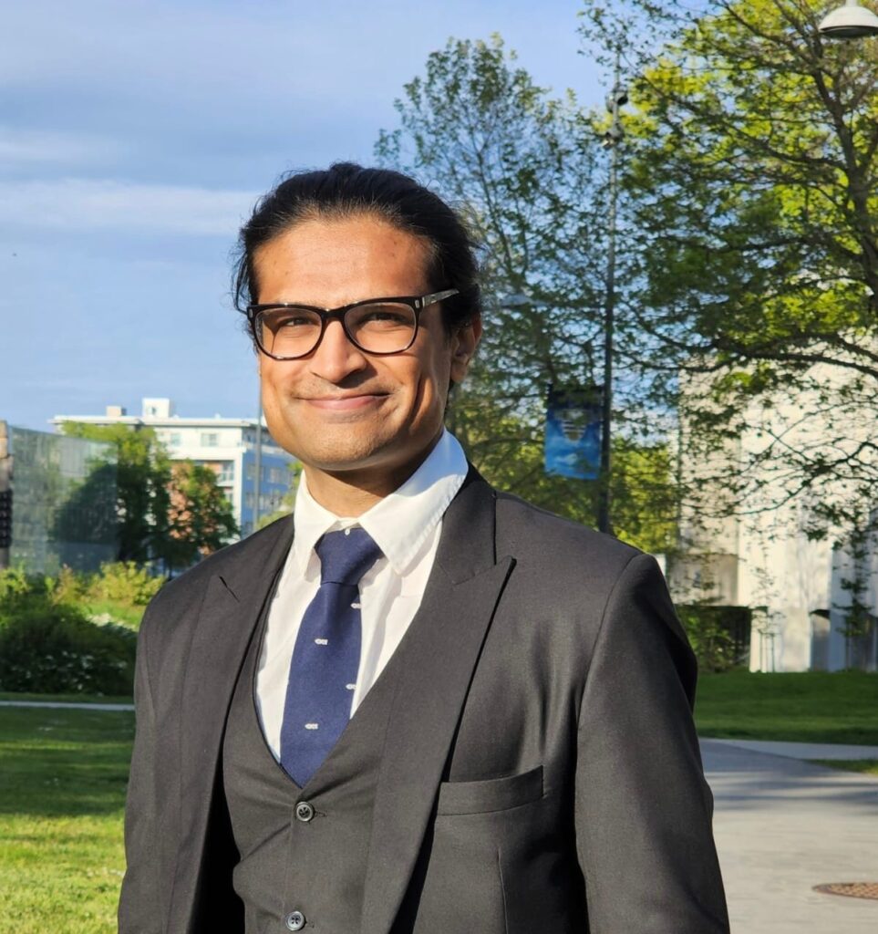 Ashutosh Bhudia at The University of British Columbia